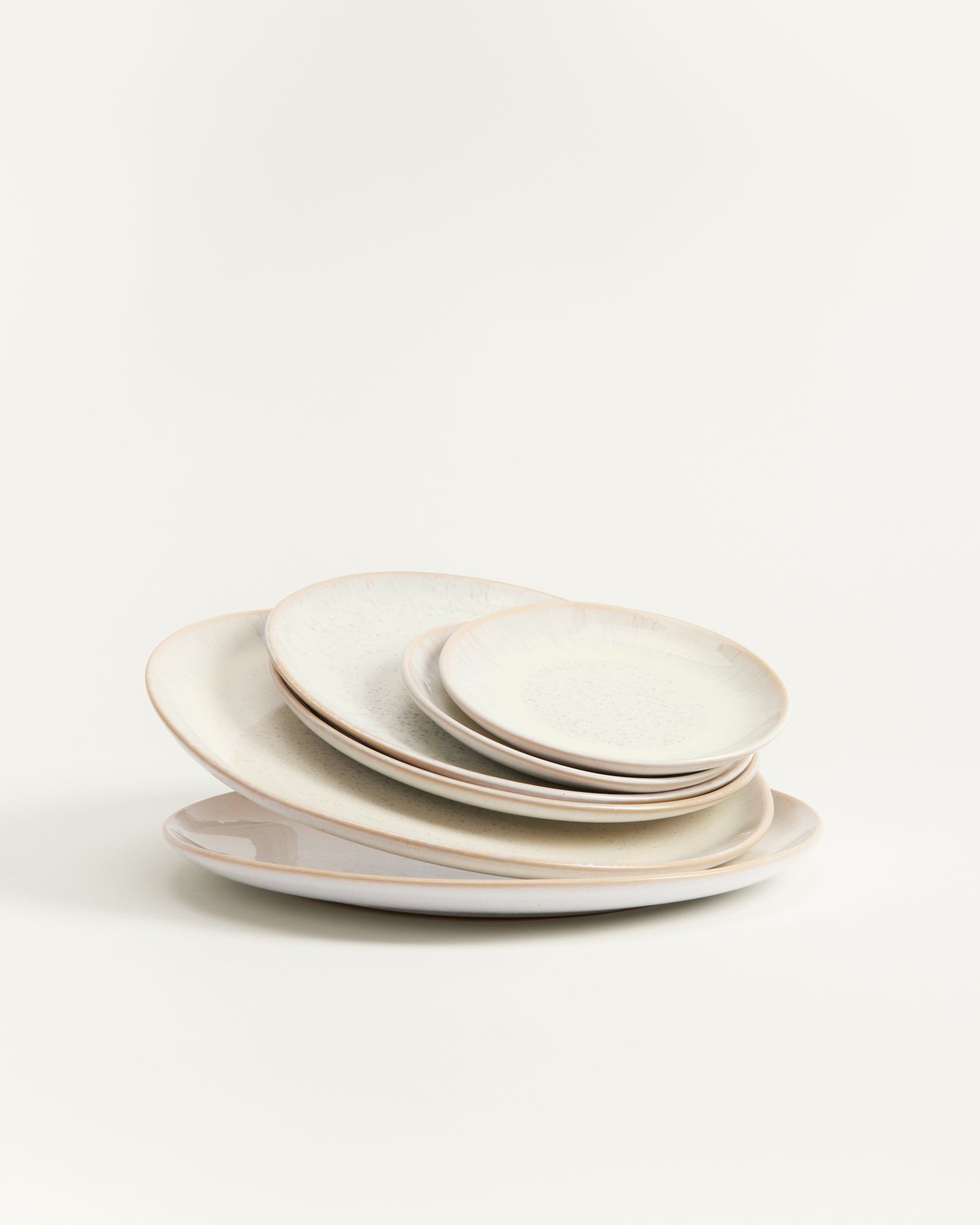 Areia Teller-Set classic sand 6-teilig