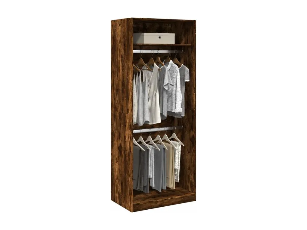 Armario Luxmbls ahumado 80x50x200 cm Luxmbls contrachapada AFQA14193