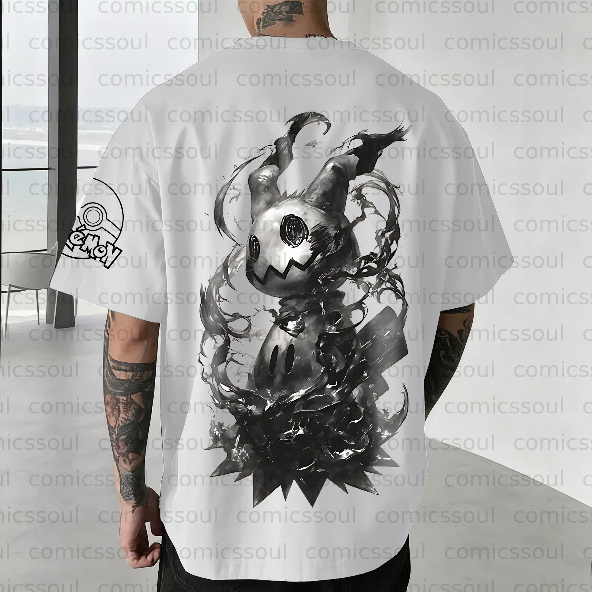 Unisex Anime Inspired Vintage T-Shirt