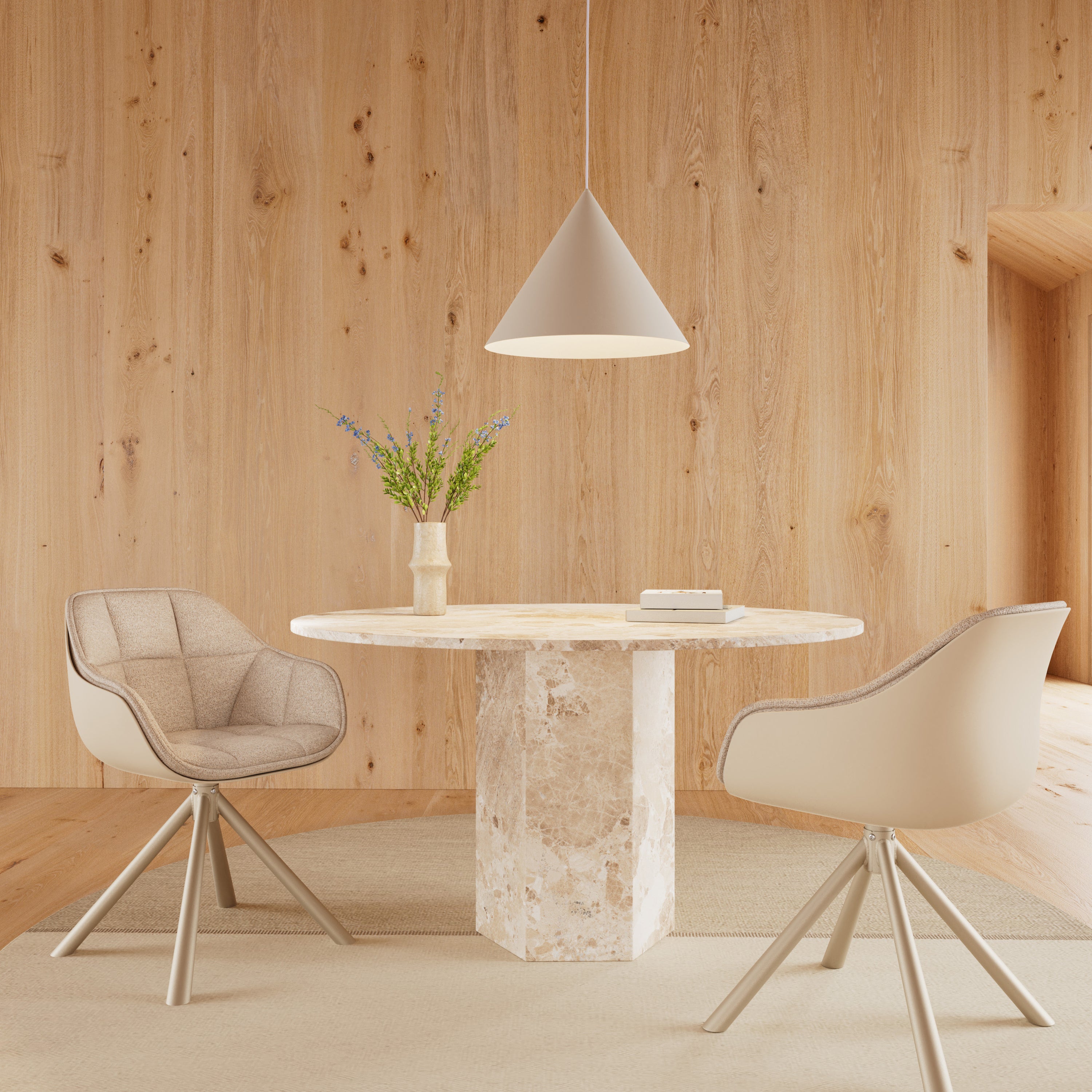 Blokker Veya Eetkamerstoel - Beige