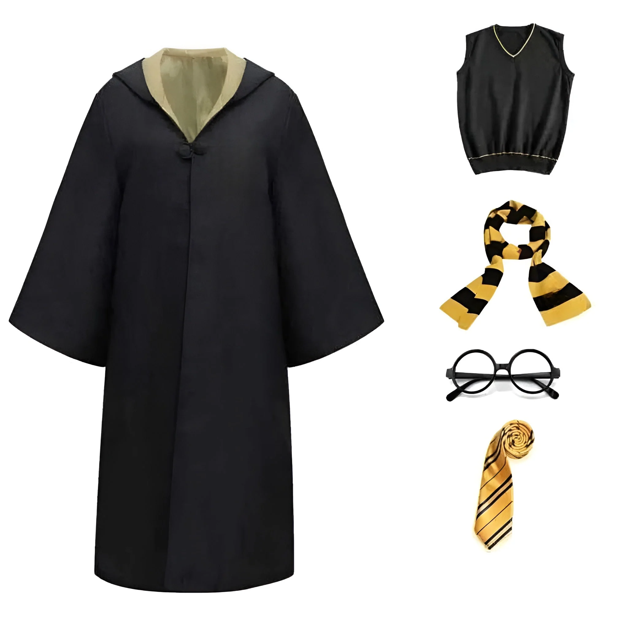 Halloween Costumes Wizard Costume Cloak Outfit - Image 3 Halloween Costumes Wizard Costume Cloak Outfit - Image 3