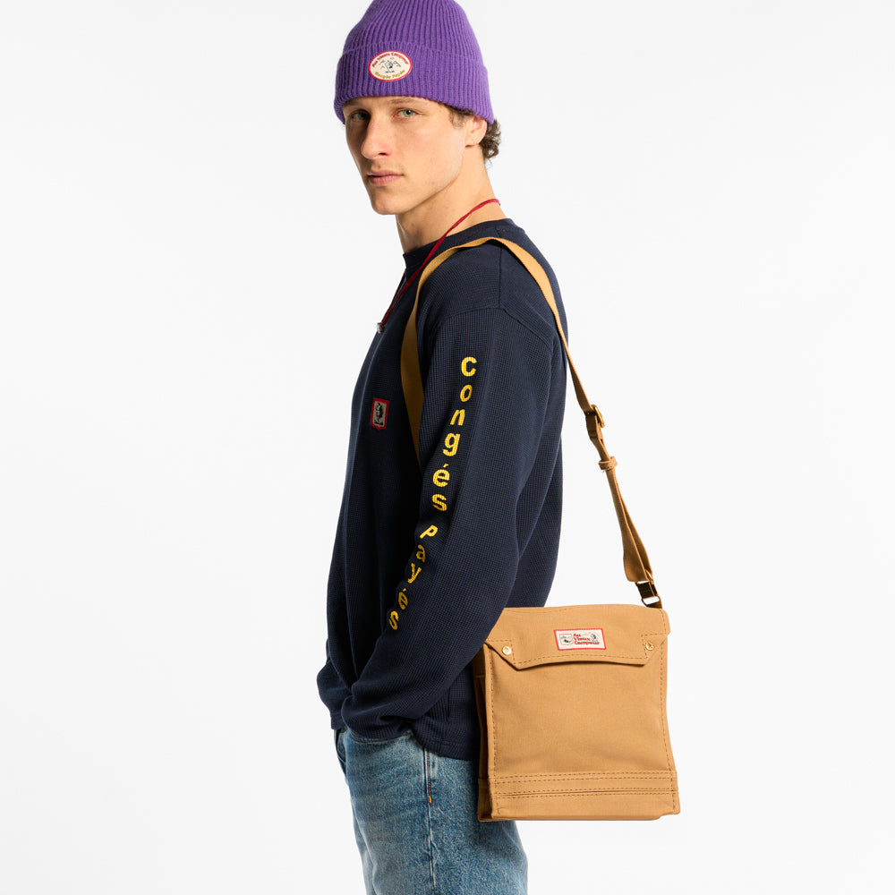Au Vieux Campeur - Sacoche - Beige