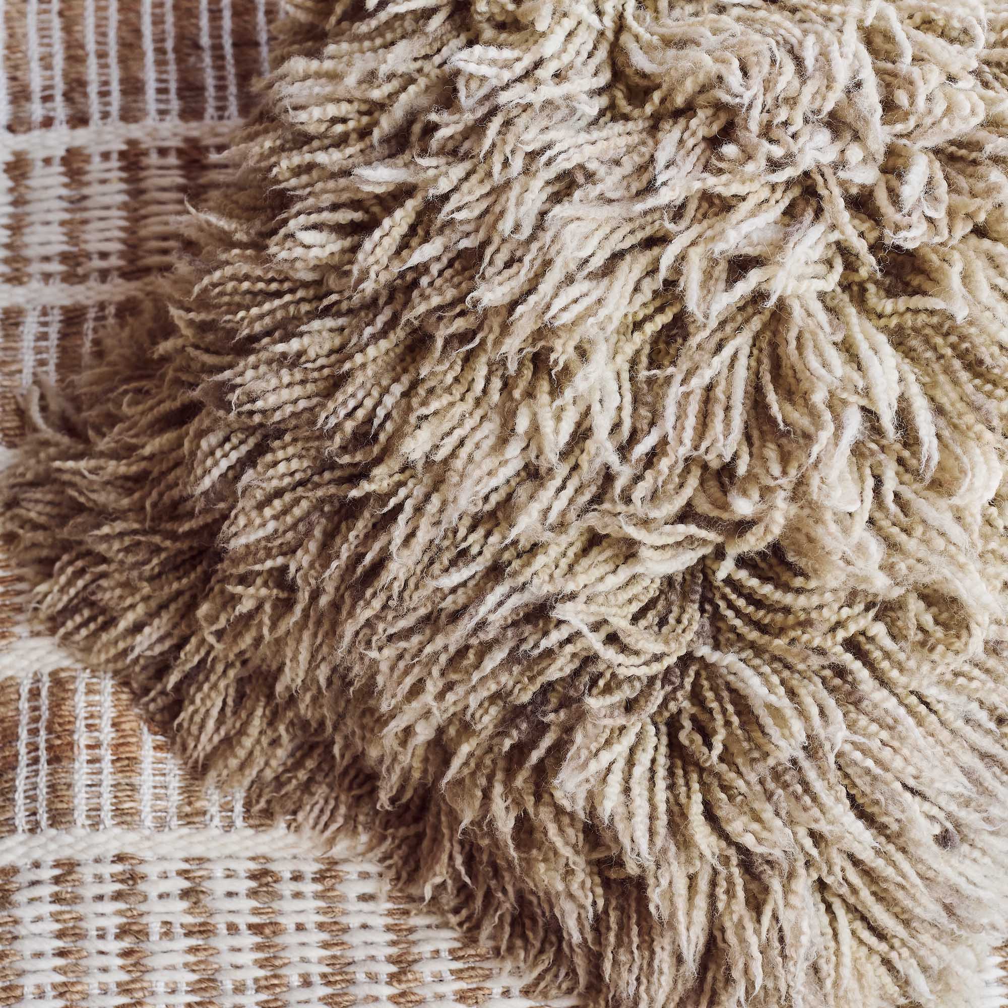 Barmount Textured Cushion, Natural