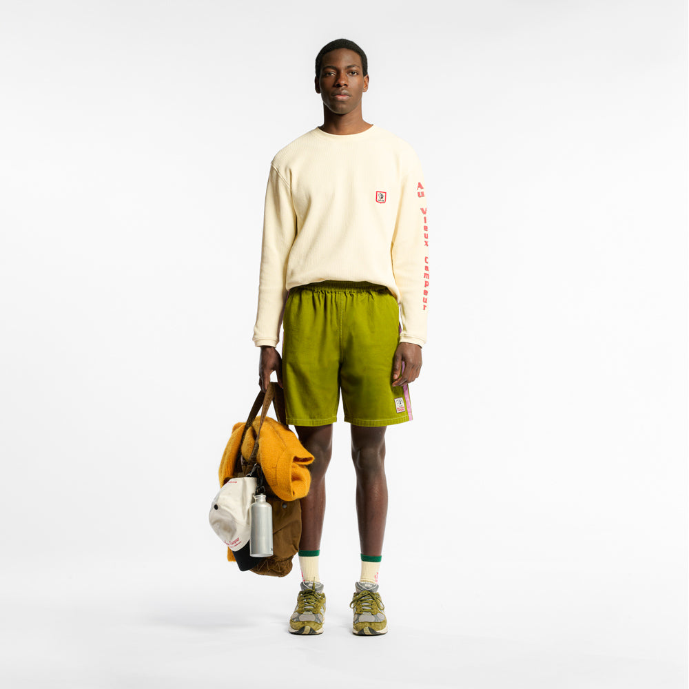 Au Vieux Campeur - Short Bicolore Etienne - Kaki