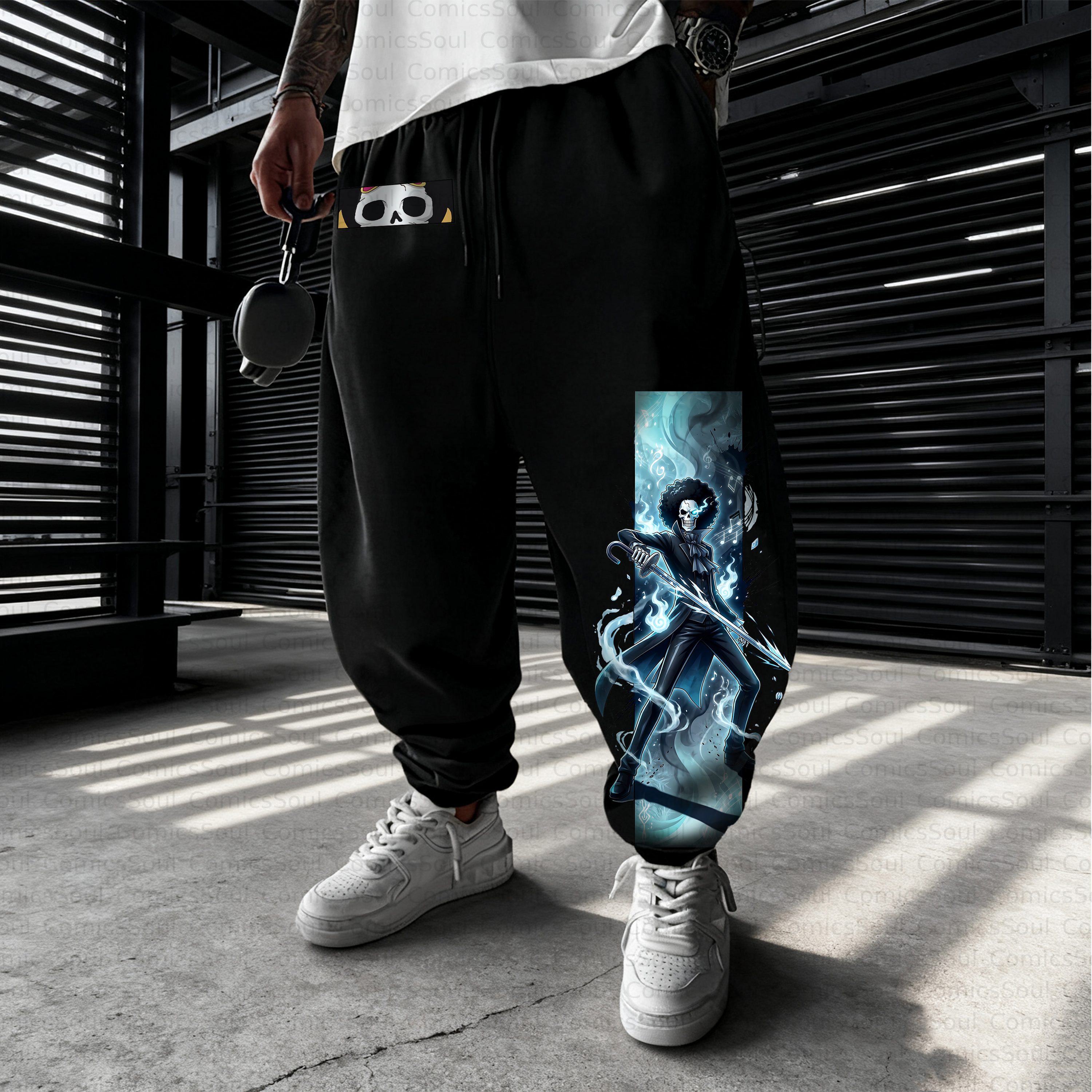 Unisex Casual Anime Streetwear Pant