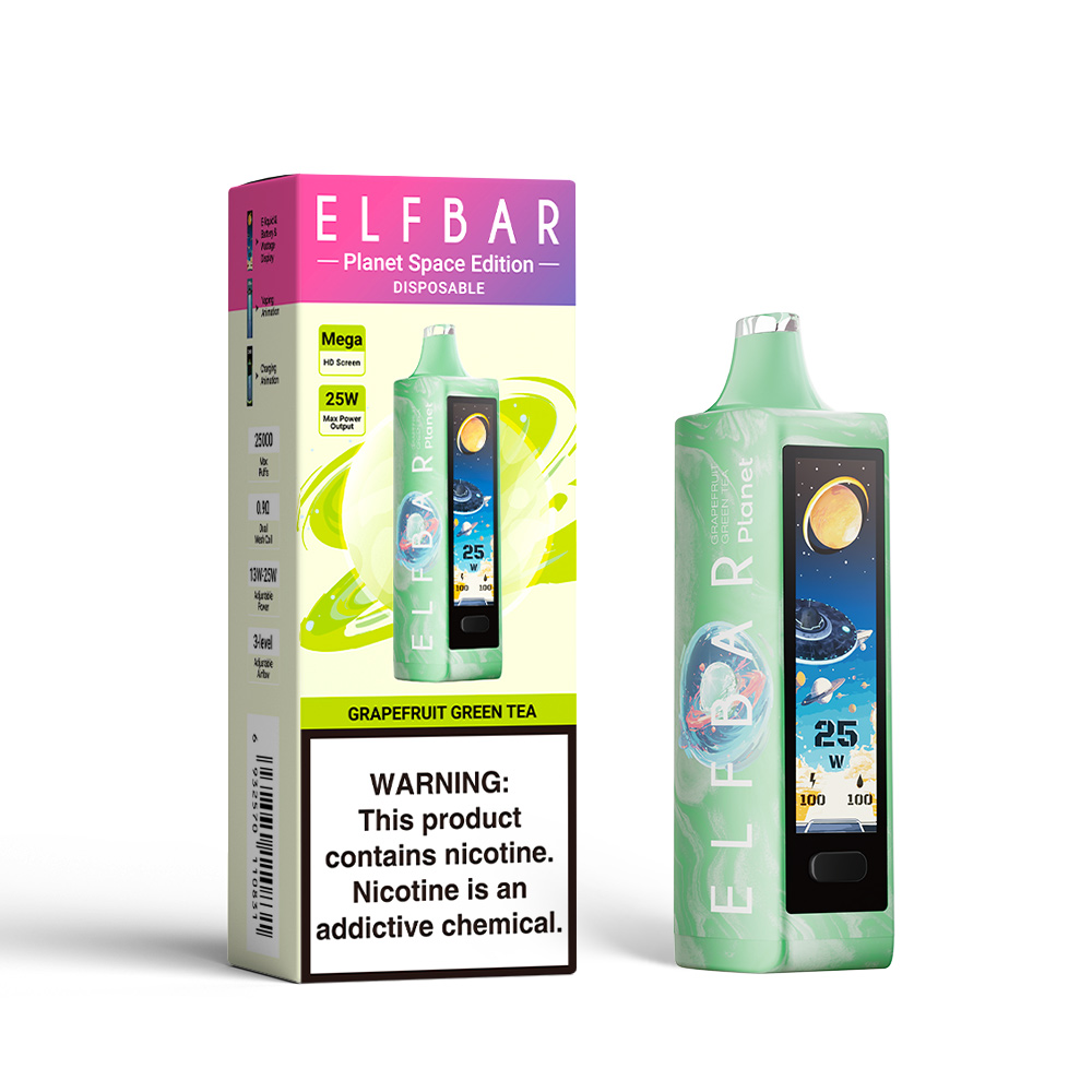 ELF BAR PLANET 25K újratölthető eldobható e-cigaretta (minden íz)