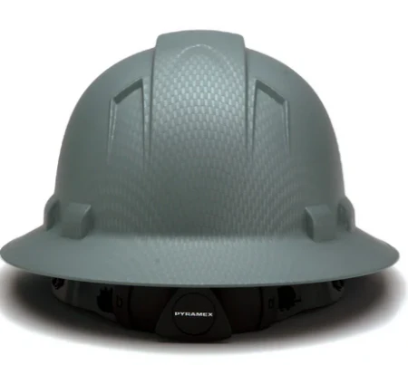 Pyramex Ridgeline Full Brim Hard Hat Graphite - KTF Painting Interior Exterior