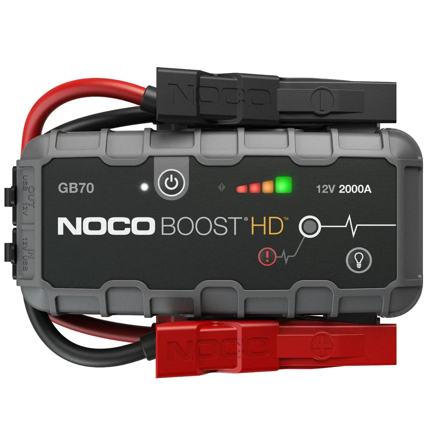 NOCO Boost HD GB70 2000A 12V UltraSafe Portable Lithium Jump Starter NOCO Boost HD GB70 2000A 12V UltraSafe Portable Lithium Jump Starter