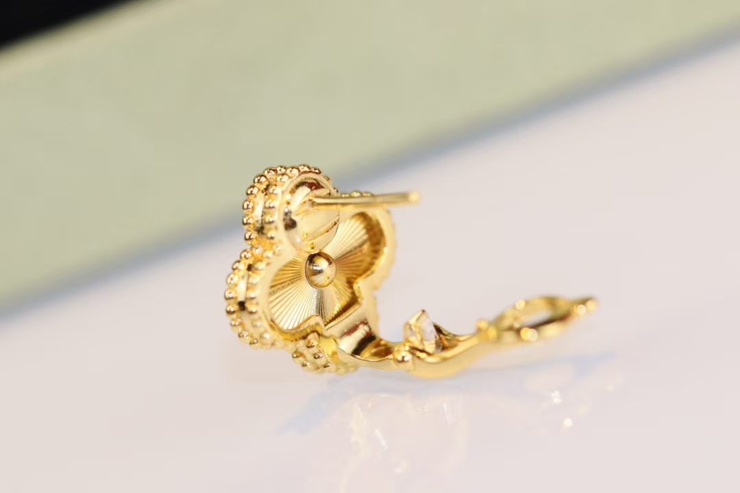 VCA Vintage Alhambra Earrings - Original Replica Club