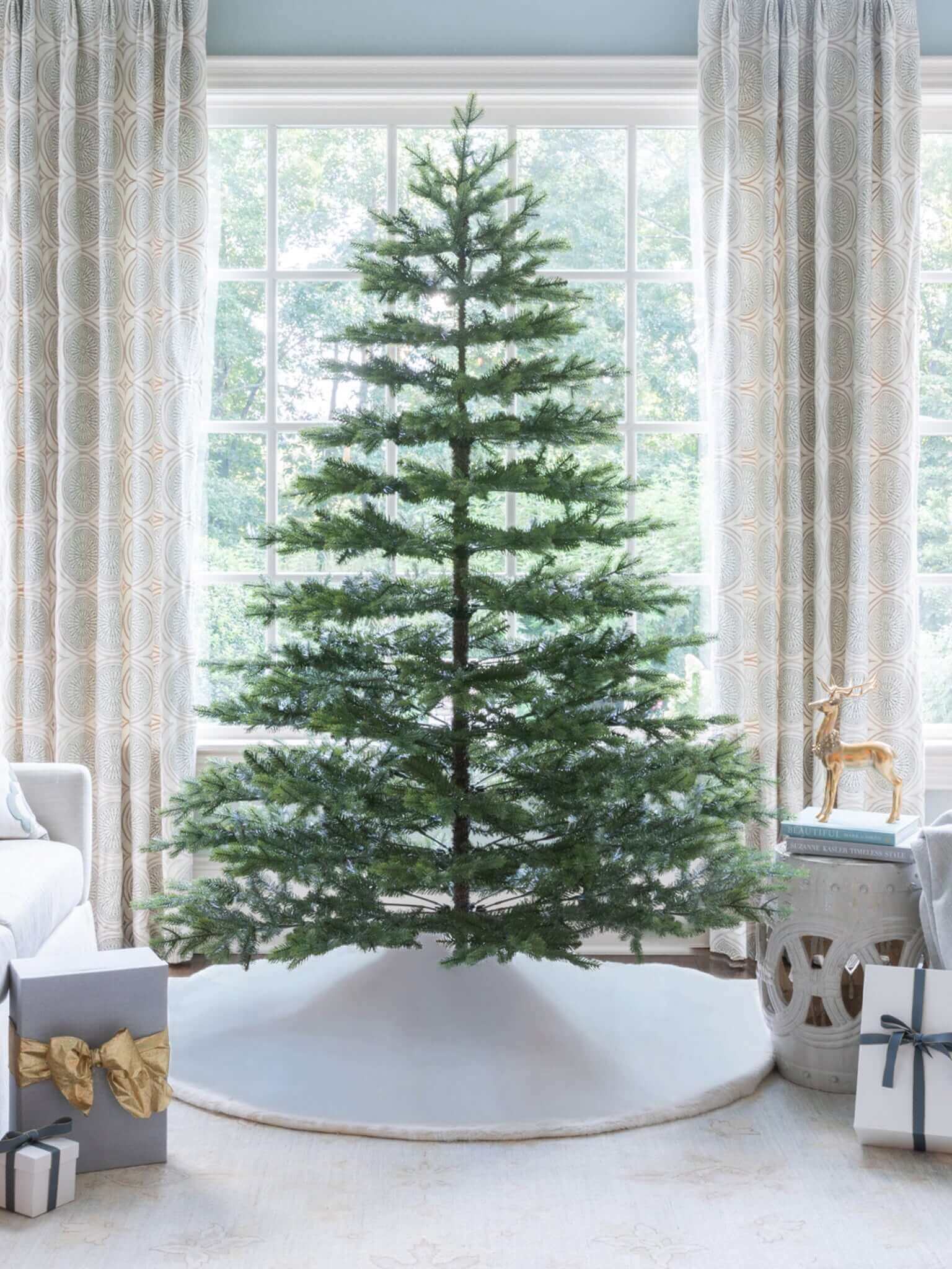 WAYFAIR 7.5' Rushmore Fir Artificial Christmas Tree Unlit