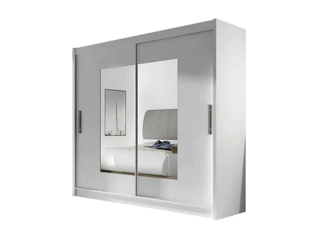 Armario Alkifurniturees 106 Blanco 215x180x58cm Puertas de armario - Correderas 04558PYUV