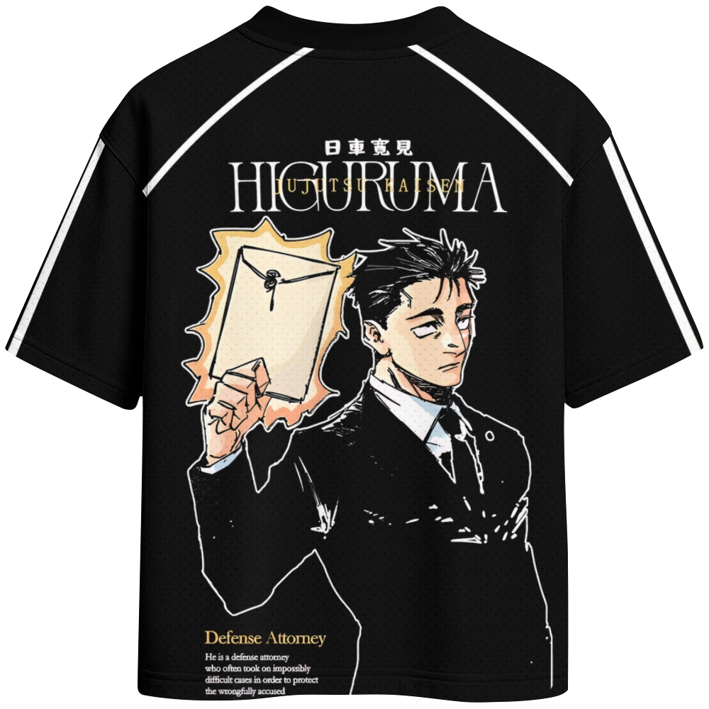 Jujutsu Kaisen Crew Neck Football Jersey