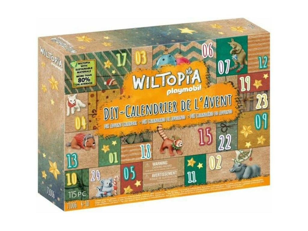 Playmobil Wiltopia DIY Adventskalender: Tierische Weltreise (71006)