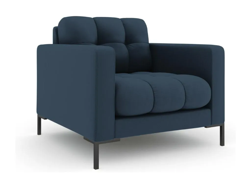 Sillón Quietena de tejido estructural azul - 87x92x75cm