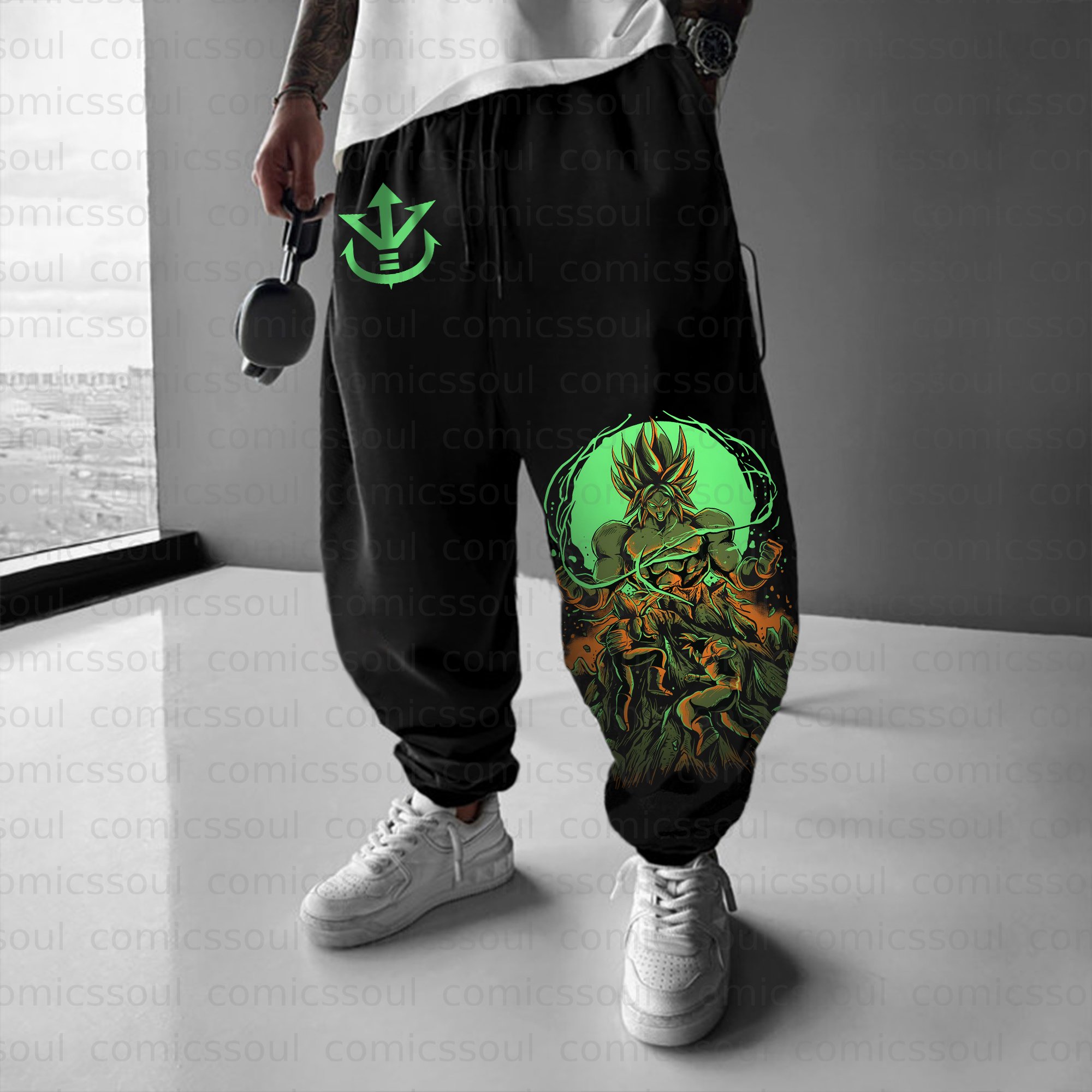 Unisex Anime Inspired Vintage Pants丨Comicssoul