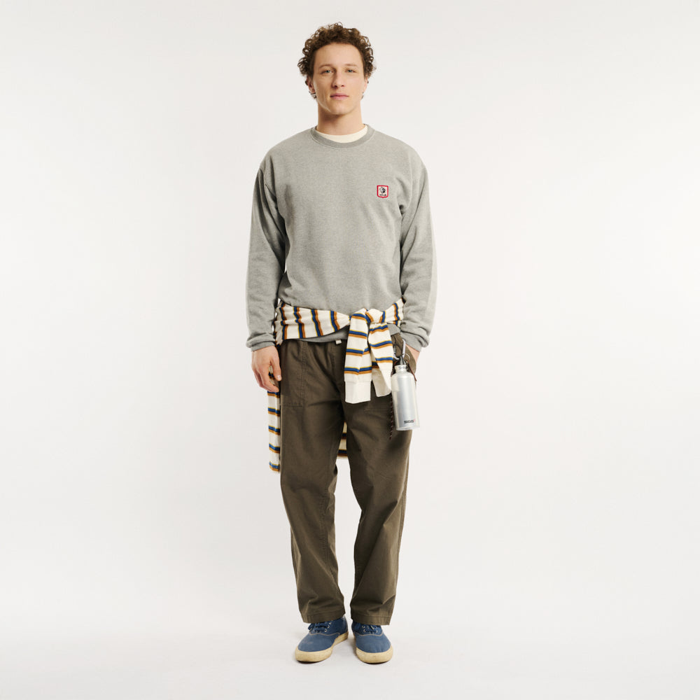 Au Vieux Campeur - Sweat Gaston - Gris Clair