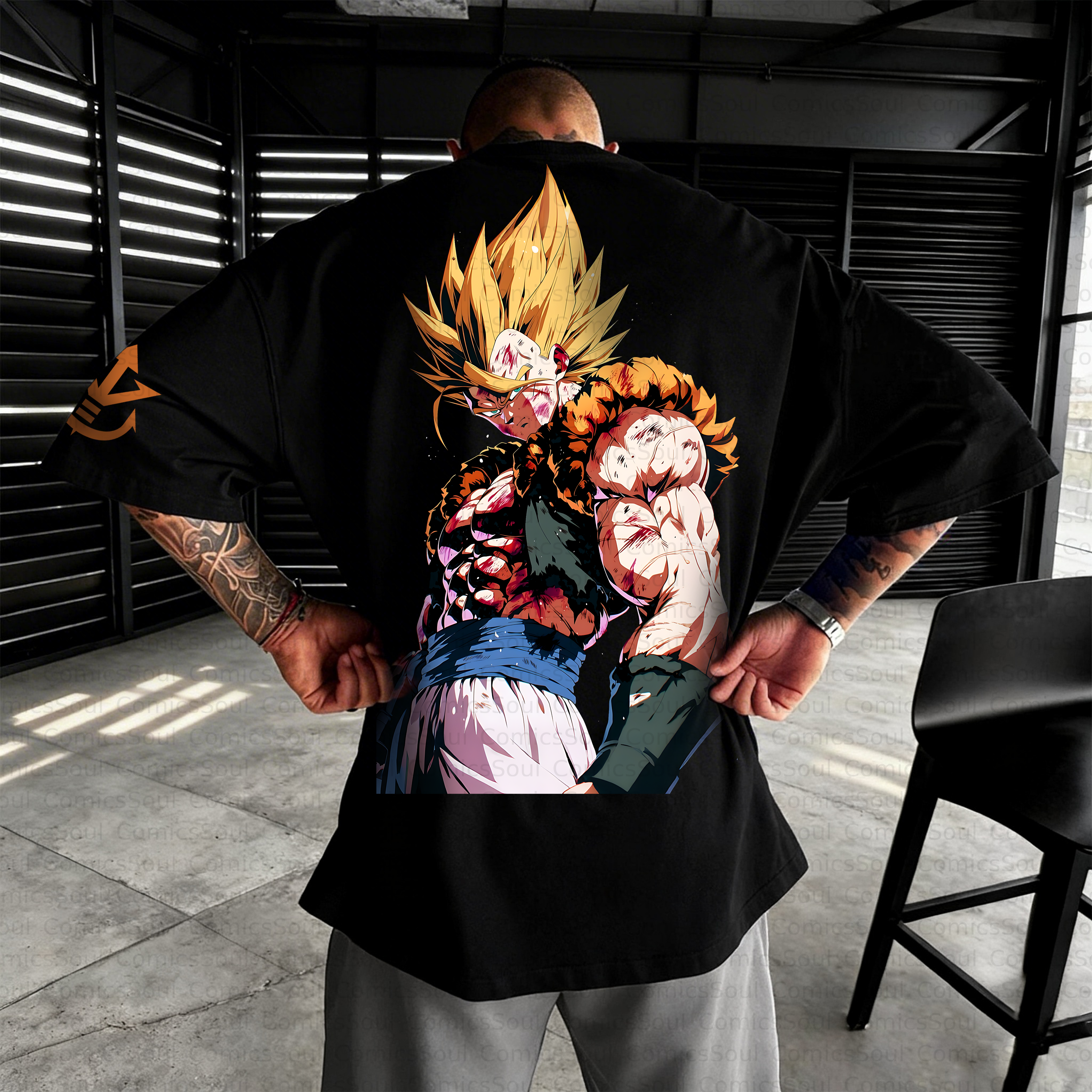 Unisex Anime Inspired Vintage T-Shirt