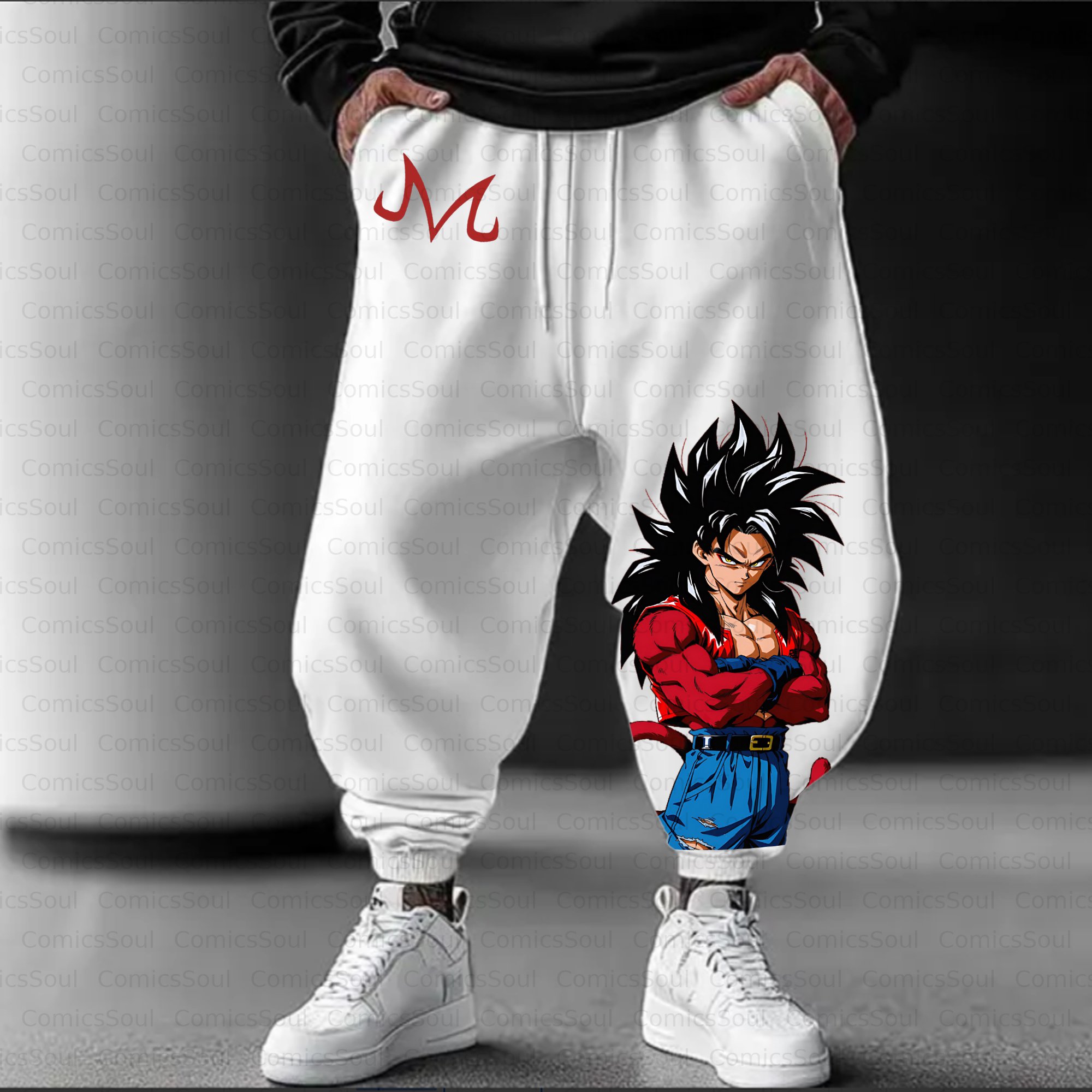 Unisex Casual Anime Streetwear Pant