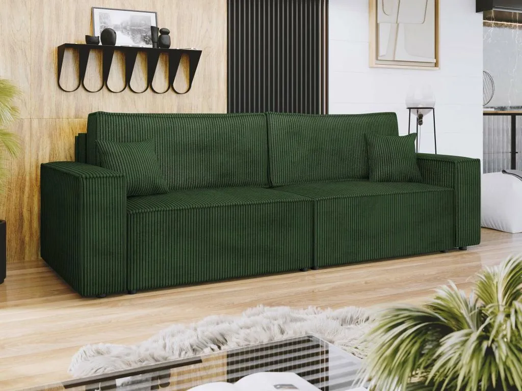 Sofá-cama Luxmbls 106 Caja de ropa de cama 83x245x90cm VFNB55944