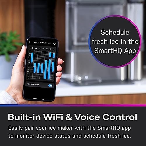 GE Profile Opal 2.0 XL with 1 Gallon Tank Chewable Crunchable Countertop Nugget Ice Maker