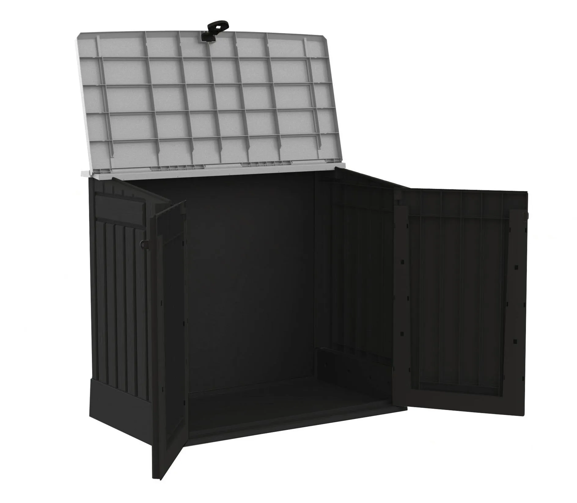 Keter Store-It-Out Midi Storage Shed 130x74x110 cm Black/Grey