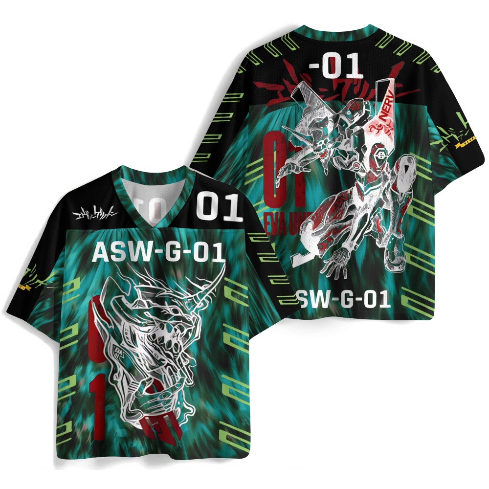 EVA Anime Football Jersey