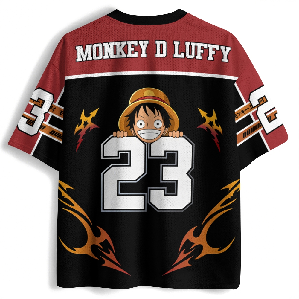 One Piece Anime Football Jersey