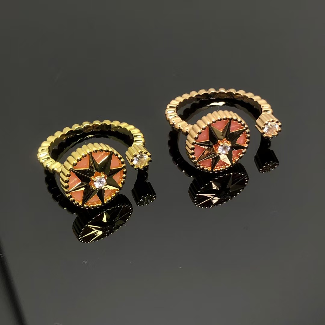 Dior Colorful Compass Rose Des Vents Ring - Original Replica Club