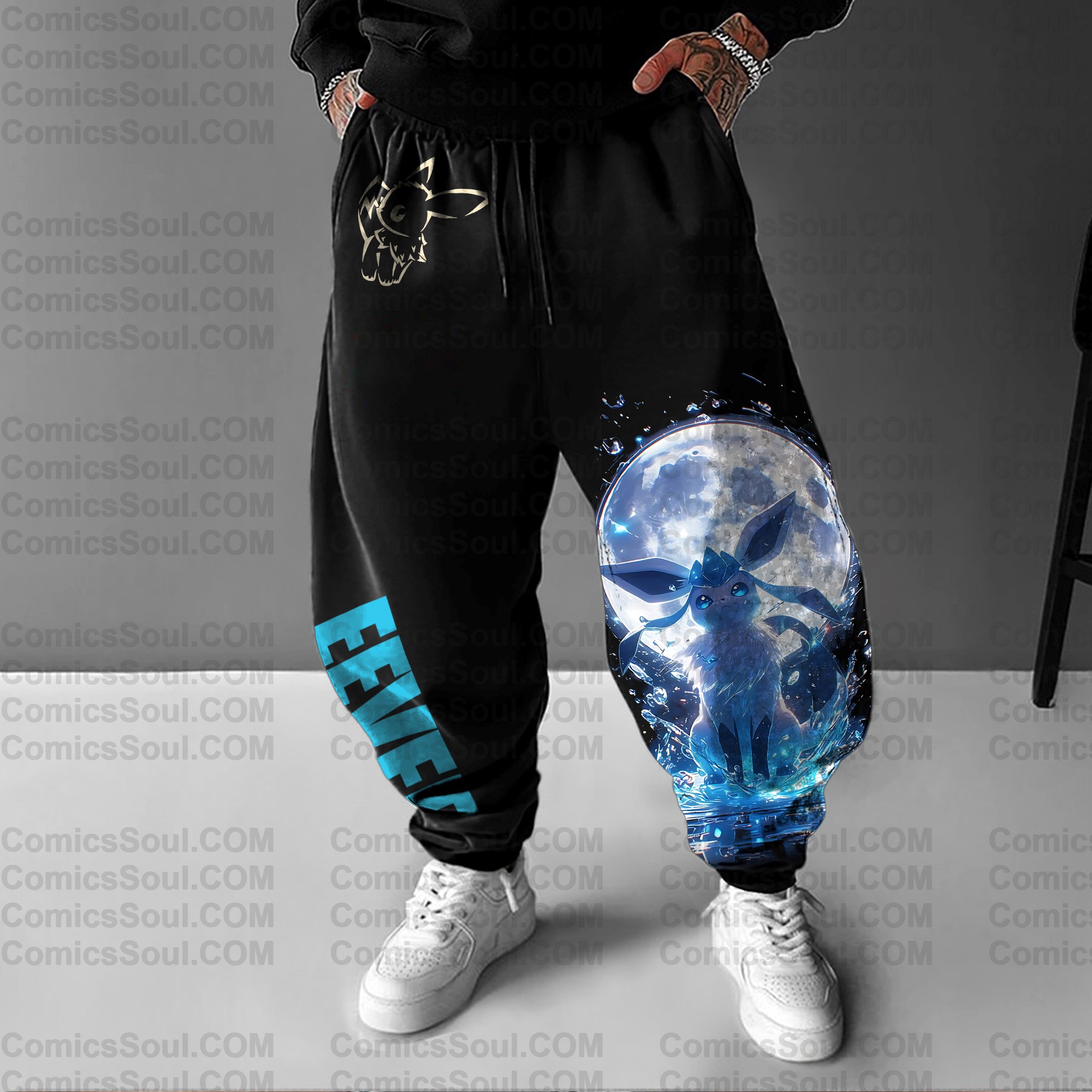 Unisex Anime Inspired Vintage Pants