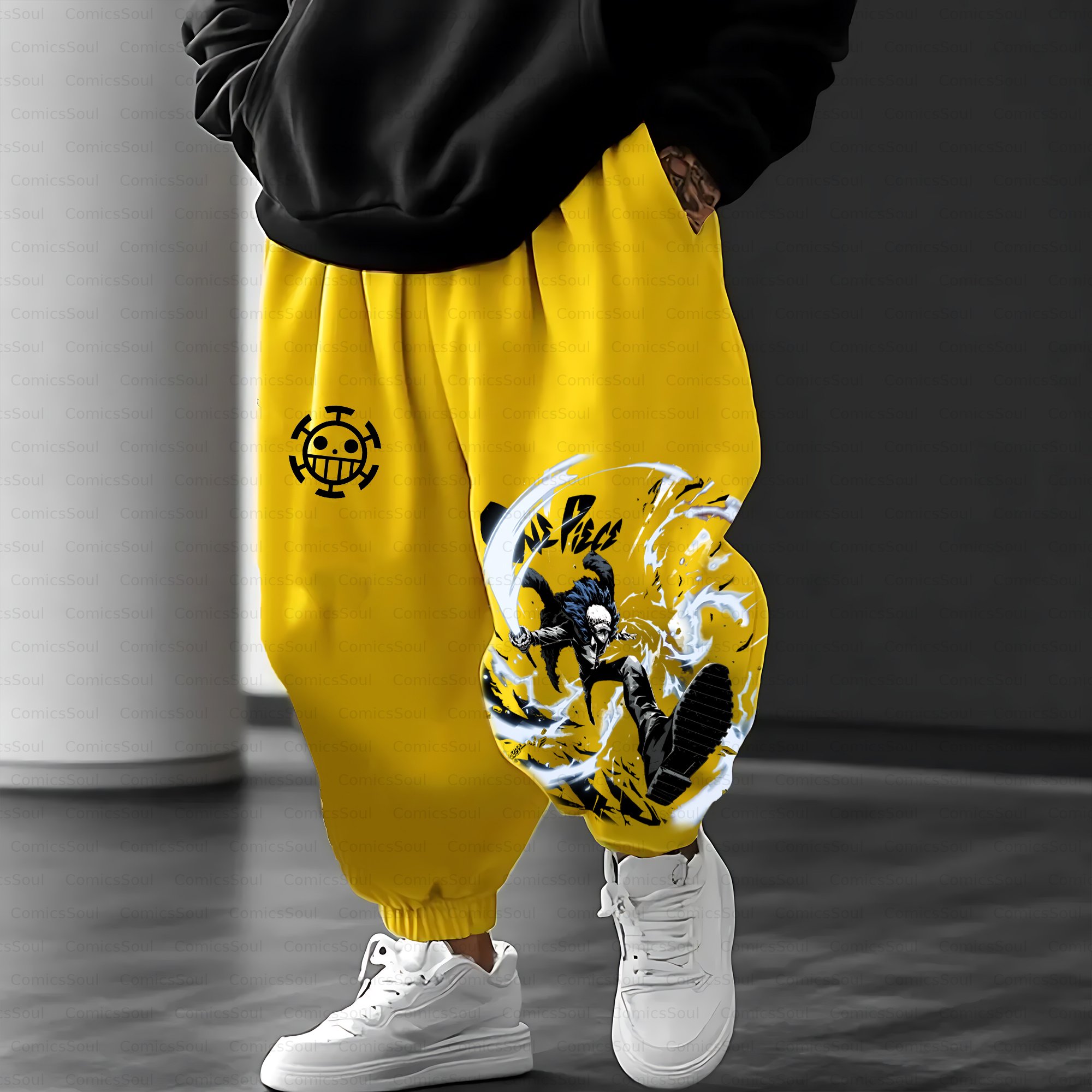 Unisex Casual Anime Streetwear Pant