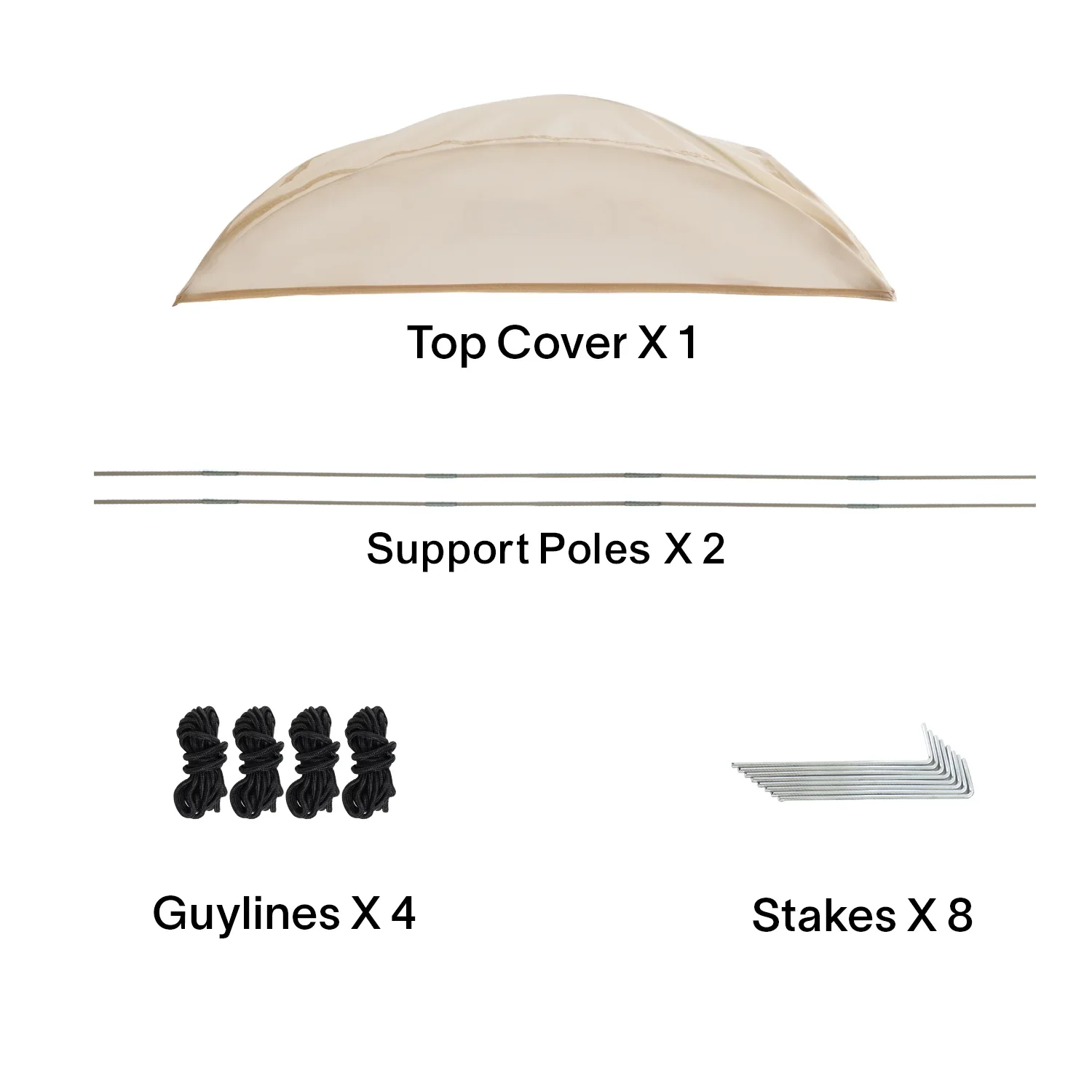EighteenTek Four-Person Weatherproof Pop-Up Sports Pod Tent Shelter