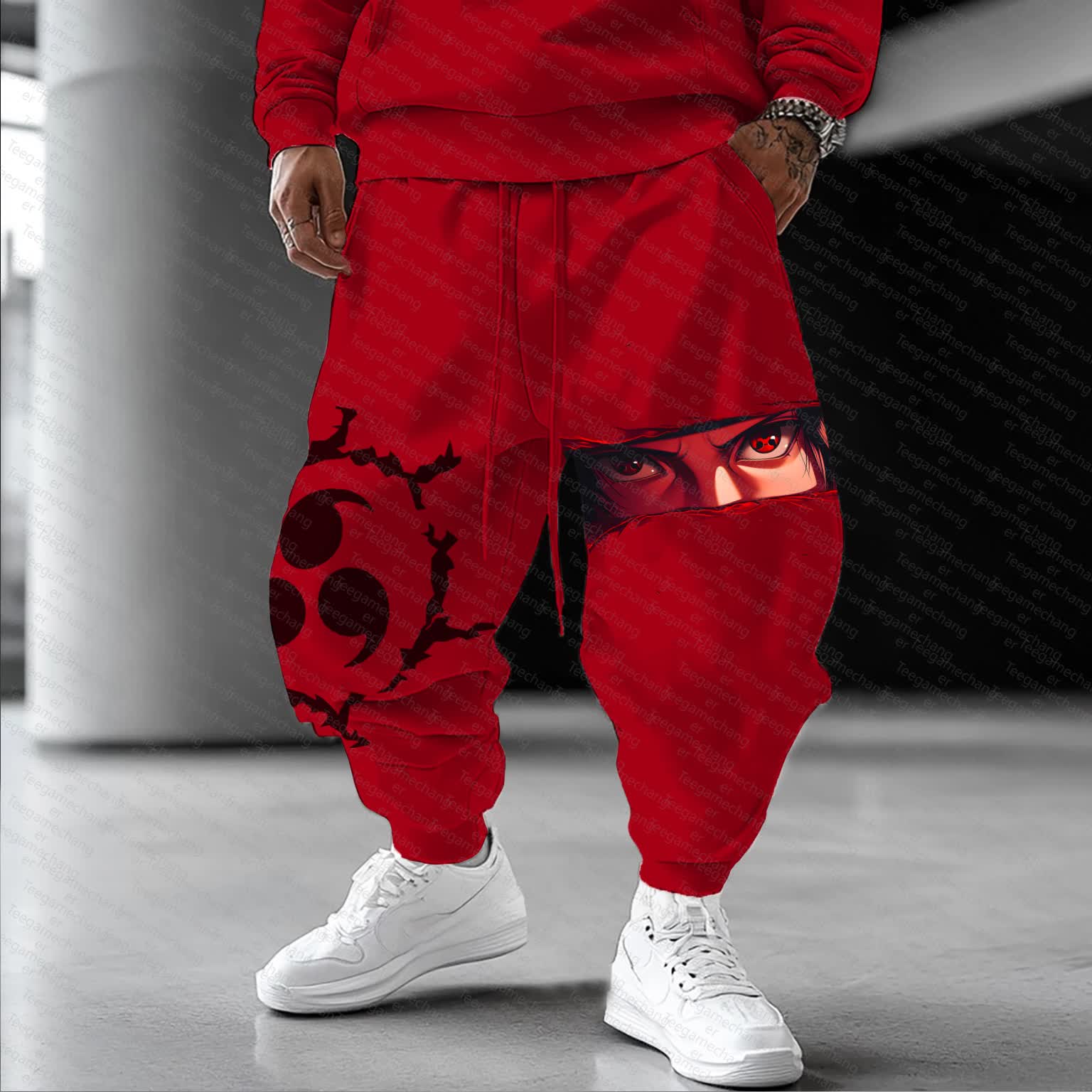 Unisex   Casual Anime Streetwear Pants