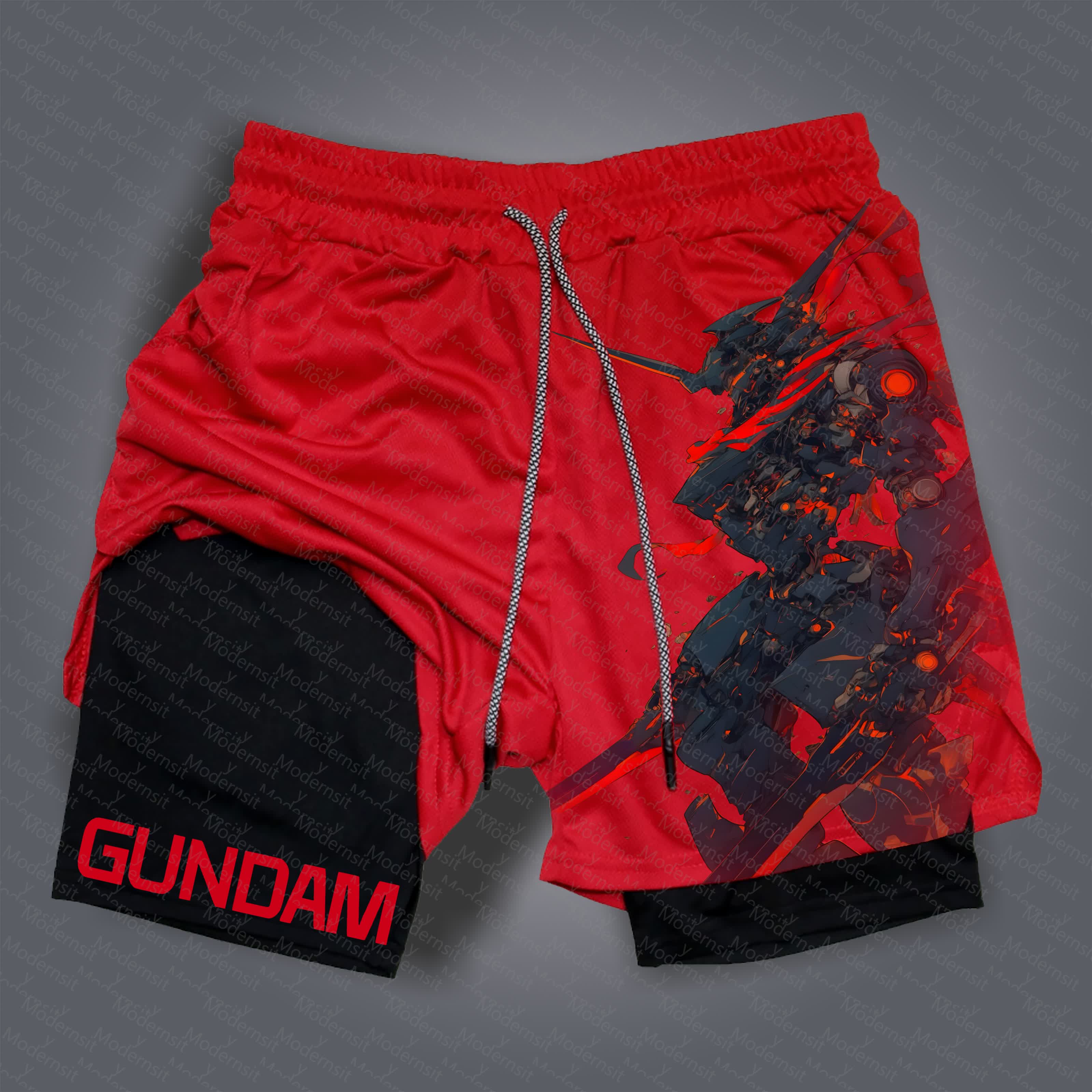 Unisex  “Comicssoul” Casual Anime Streetwear Shorts