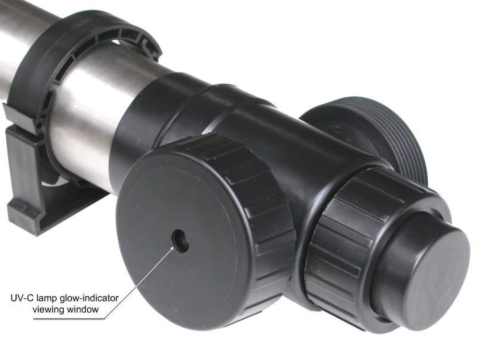 Jebao STU Stainless Steel UVC Clarifier (75-watt) - Image 4