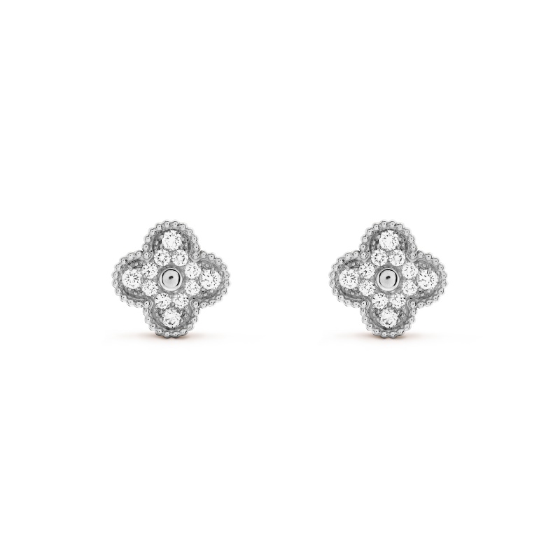 Replicate Vintage Alhambra earrings(1:1 replica) - Original Replica Club