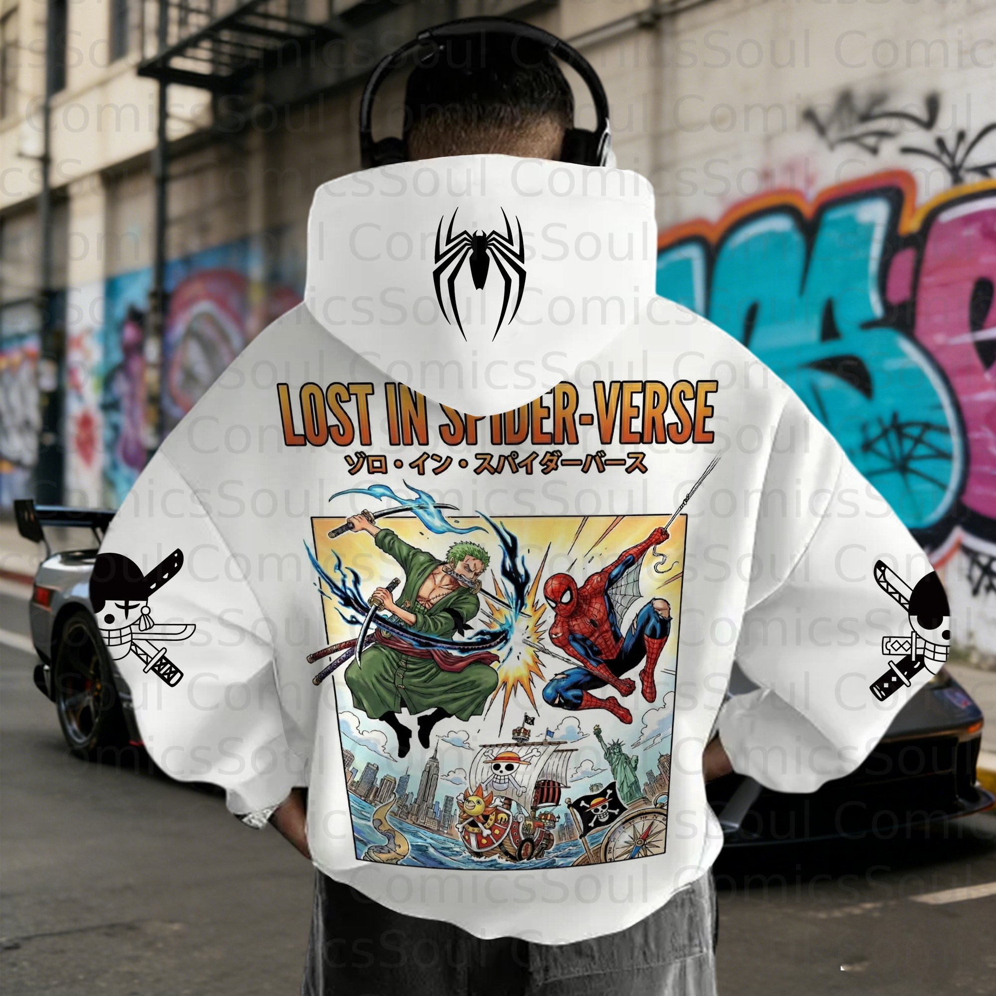 Unisex Graphic Streetwear Vintage Plush  Hoodie