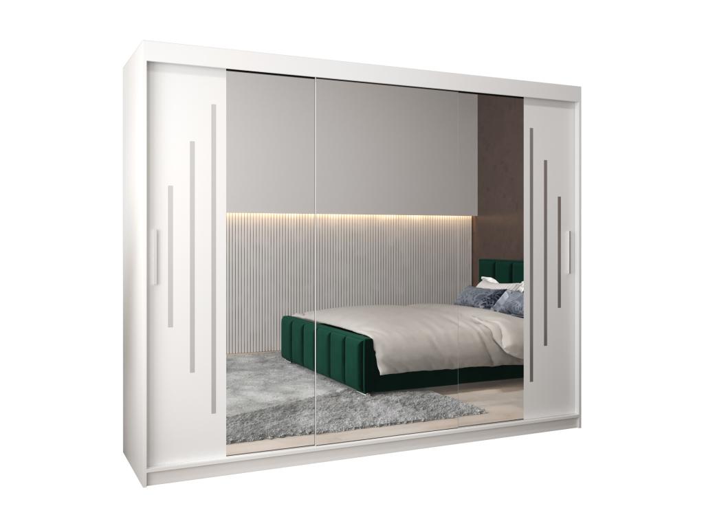 ARMARIO YORK 2 DE PUERTAS CORREDERAS 200/250/62 3 puertas (Lujodec/Lujodec)