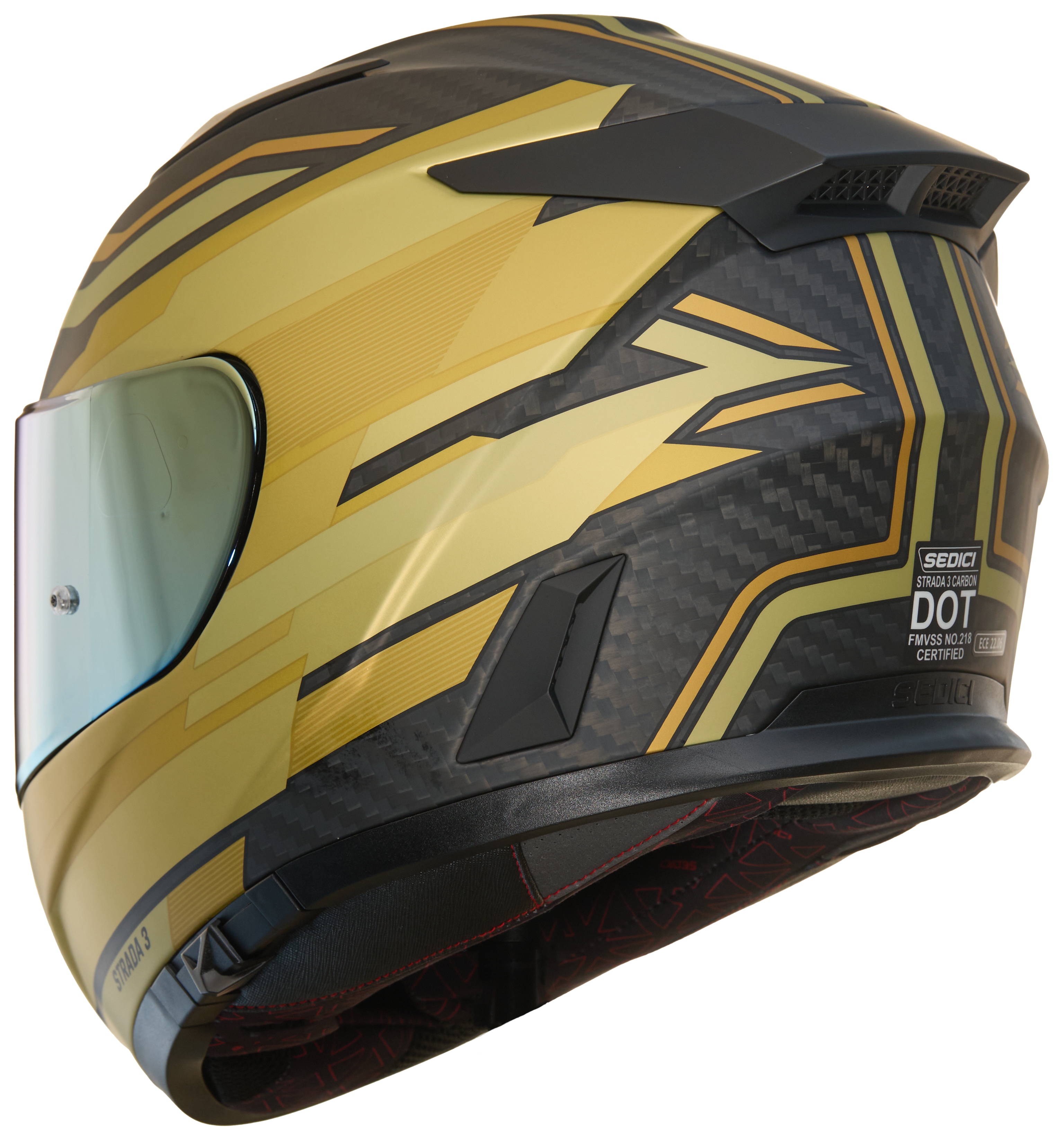 SportsBikeShop Sedici Strada 3 Rivale Carbon Helmet