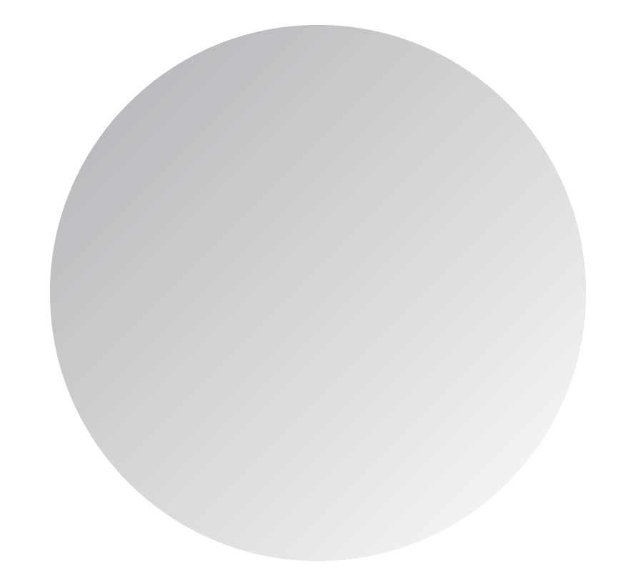 Vtw Living - Badkamerspiegel Rond 80 cm Spiegel met Verlichting