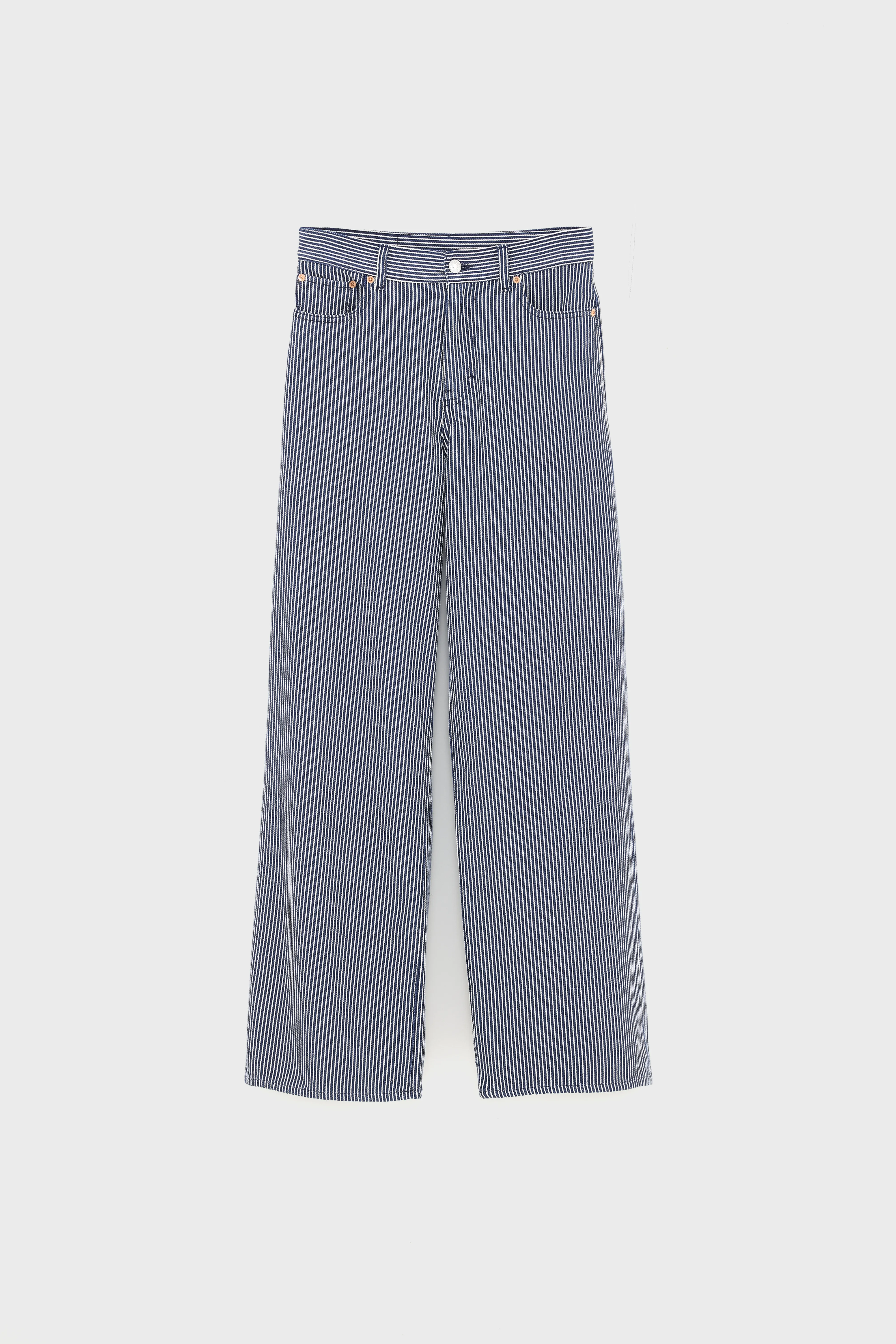 Bellerose Denim N. 64 - Wide vintage light-stone jeans (252 / W / LT STONE WASH)