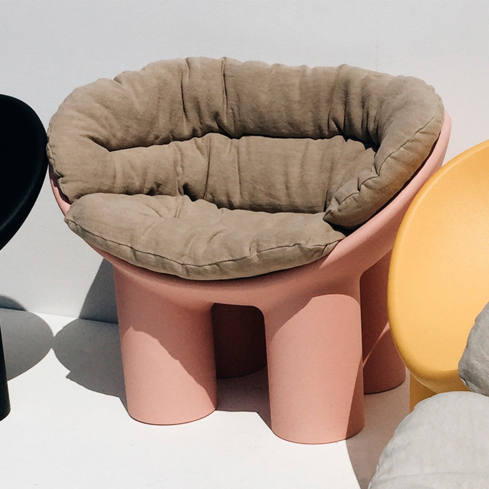 Coussin Fauteuil Roly Poly - Marrone - Driade