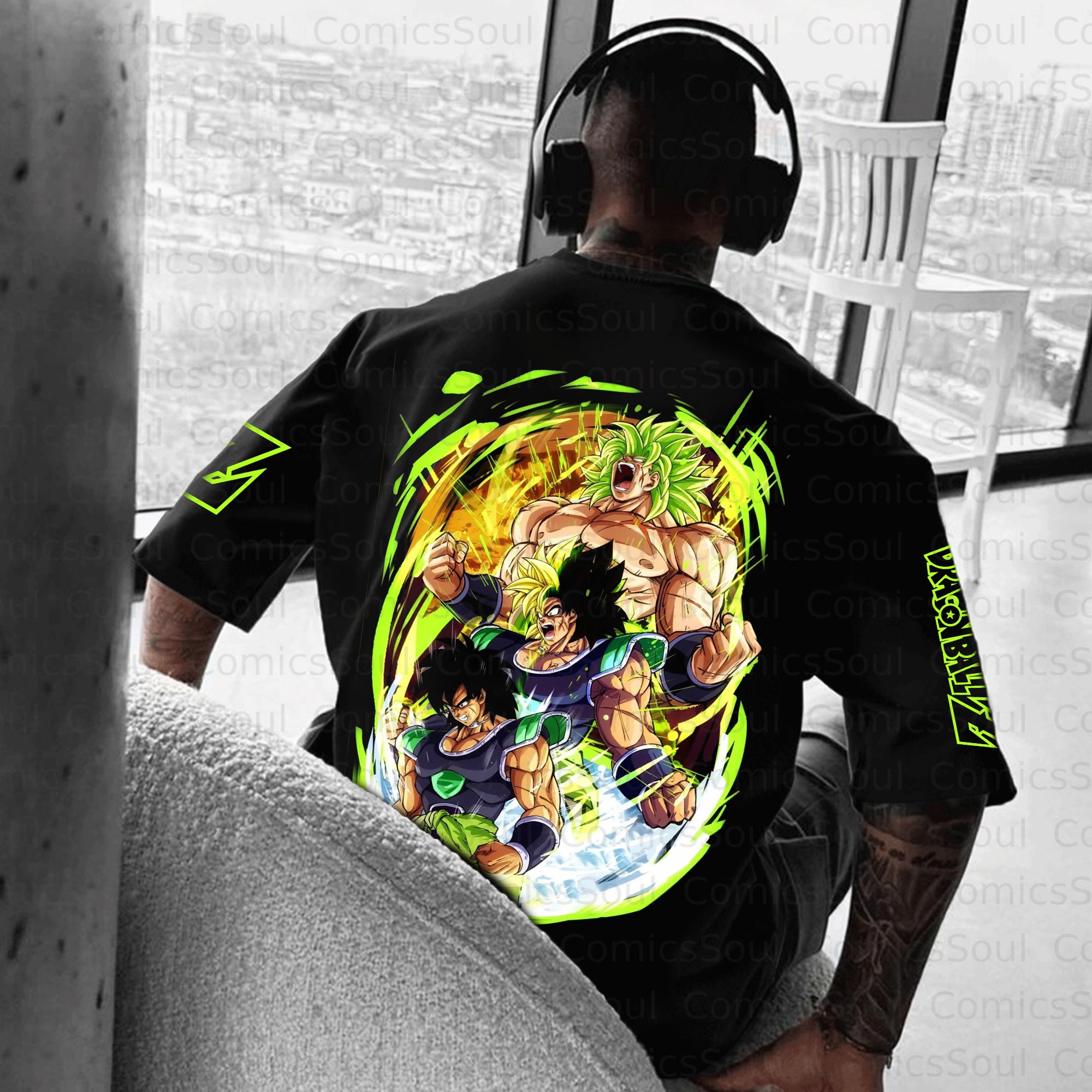 Unisex Anime Inspired Vintage T-Shirt