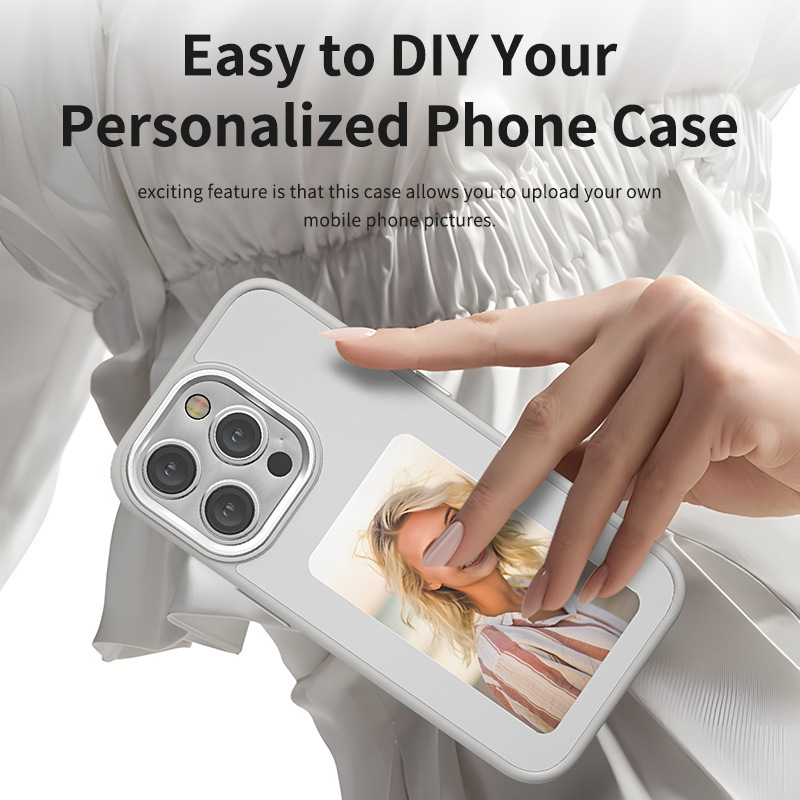 2024 New Four-color DIY Ink Screen Phone Case for iPhone