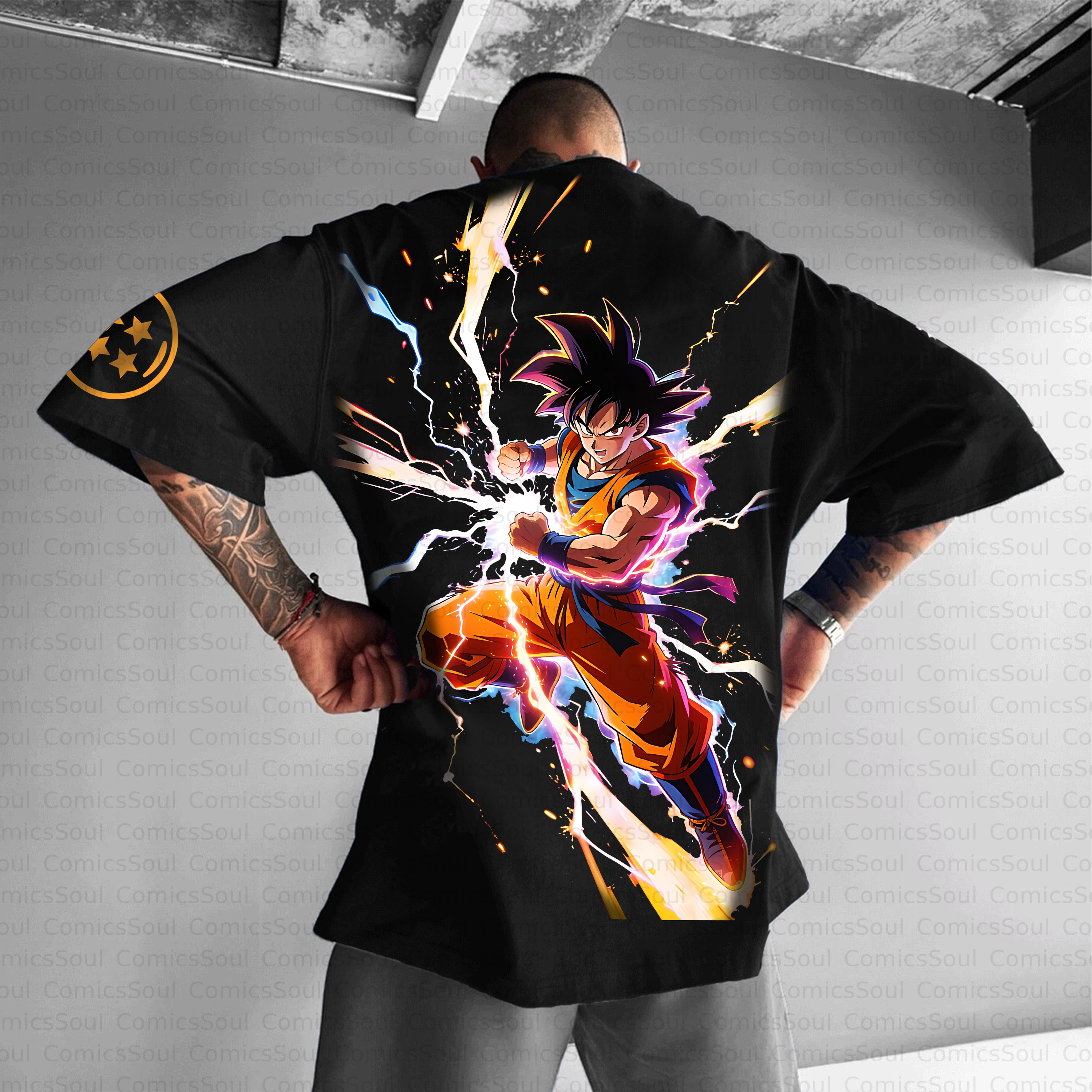 Unisex Anime Inspired Vintage T-Shirt