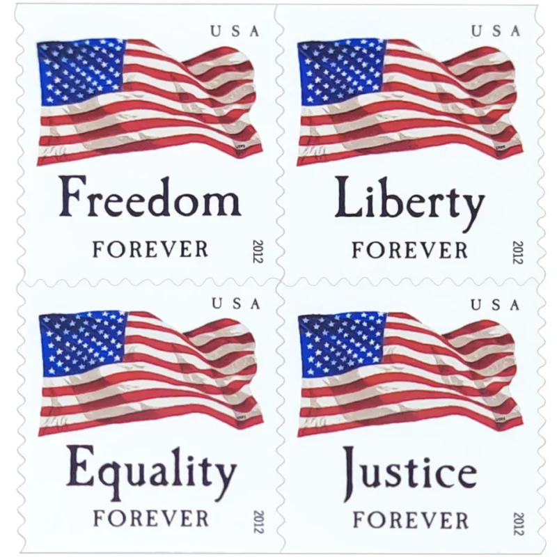 2012 U.S. Flag Forever Stamps - First-Class Postage Sheet(25 Sheet of (500 Pcs))