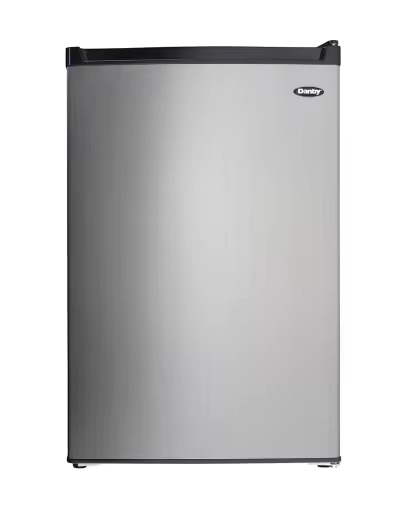 Danby 4.5 cu. ft. Compact Fridge with True Freezer in Stainless Steel (DCR045B1BSLDB)