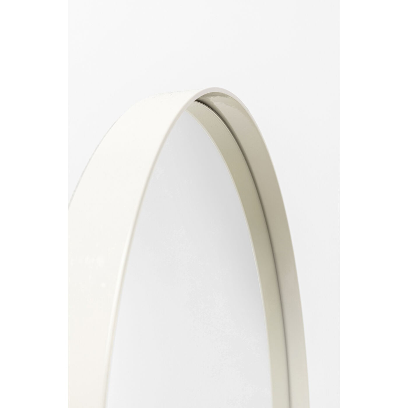 Kare Design Curve staande spiegel - beige - 172x38cm