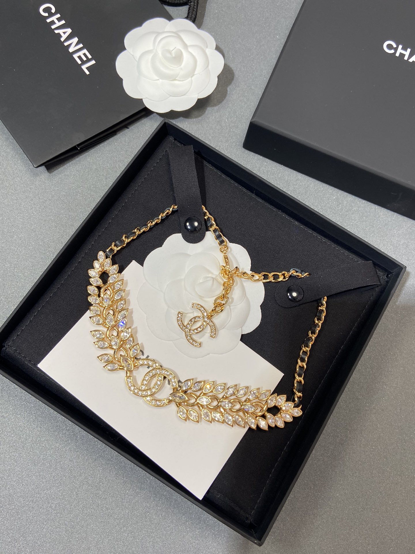 Luxury Chanel Ear of Wheat Necklace - Original Replica Club