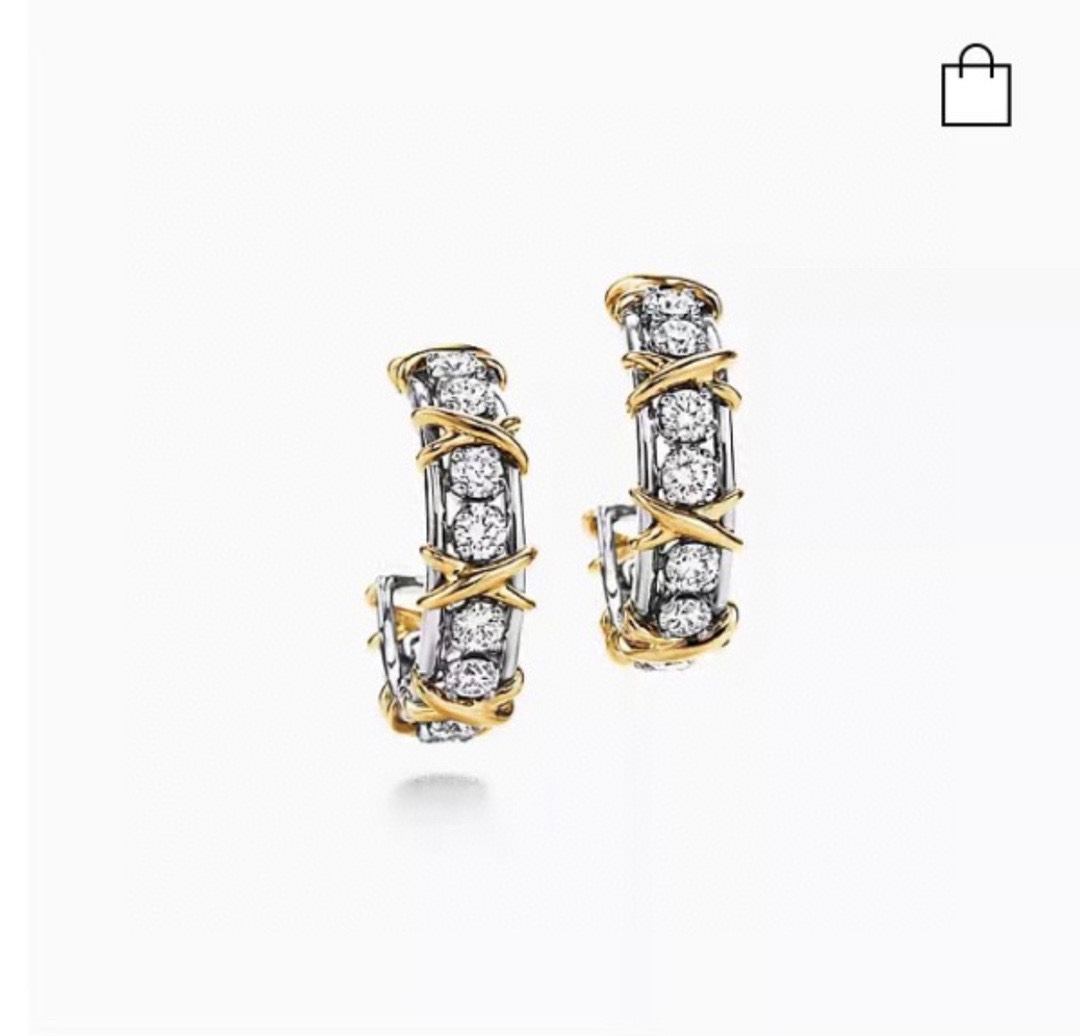 Tiffany Cross Earrings - Original Replica Club
