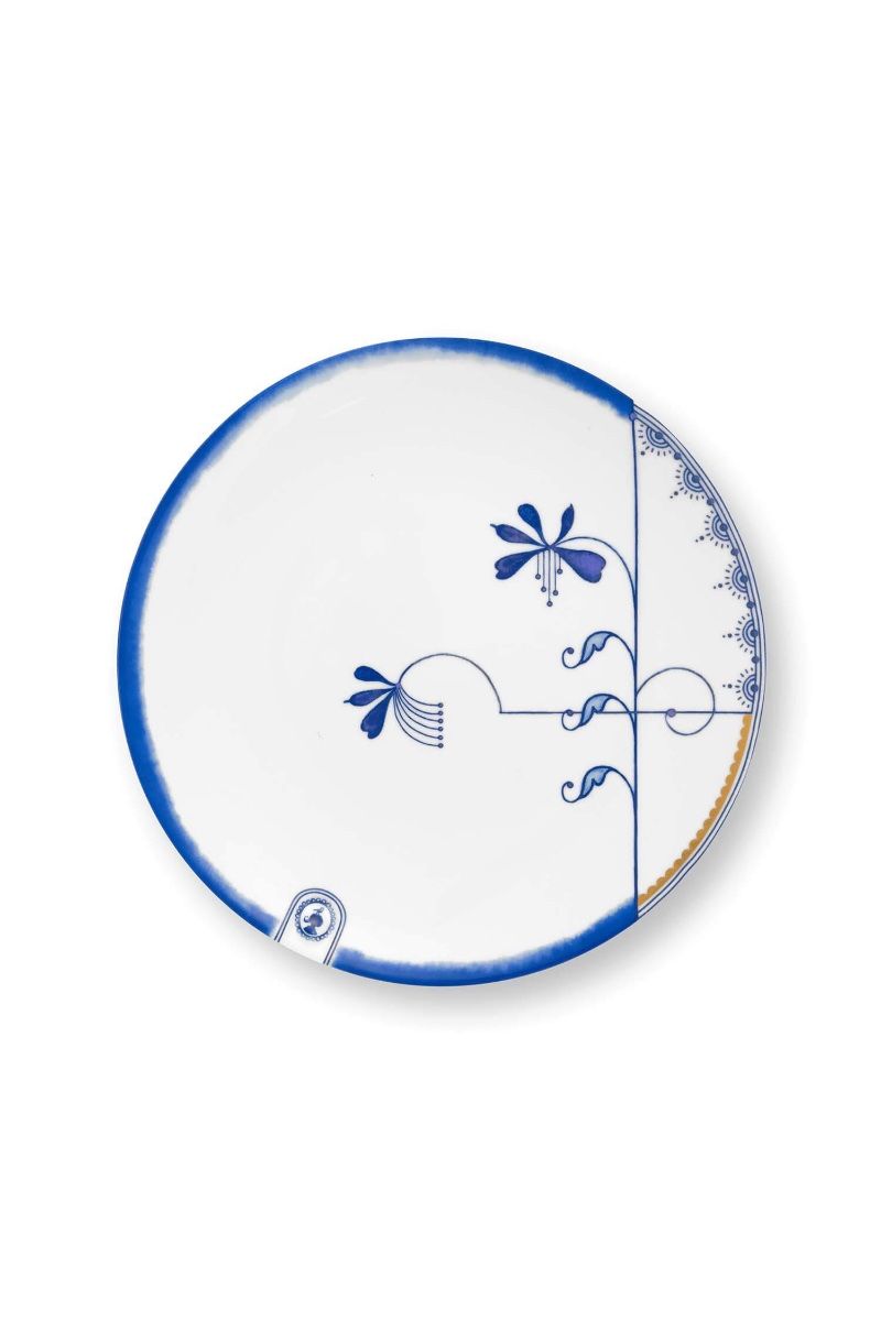 Breakfast Plate Pip & The Blue Bird White 20cm